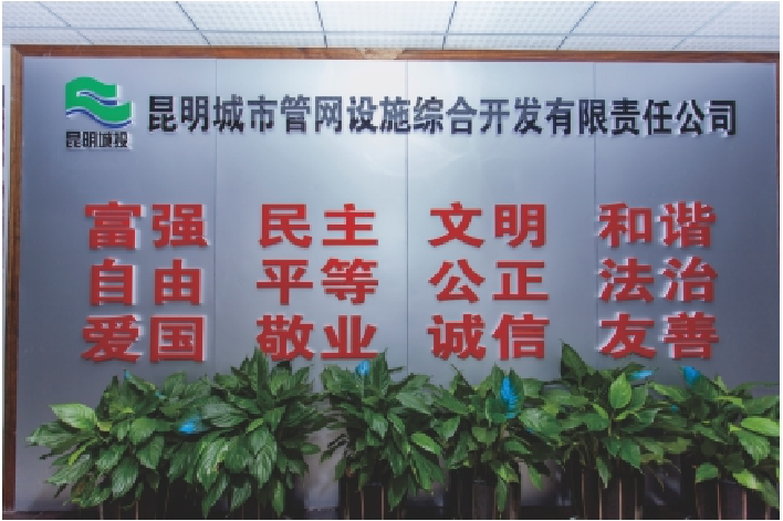 昆明城市管網(wǎng)設施綜合開(kāi)發(fā)有限責任公司